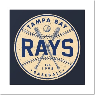 Tampa Bay Rays 2 by Buck Tee Originals Posters and Art